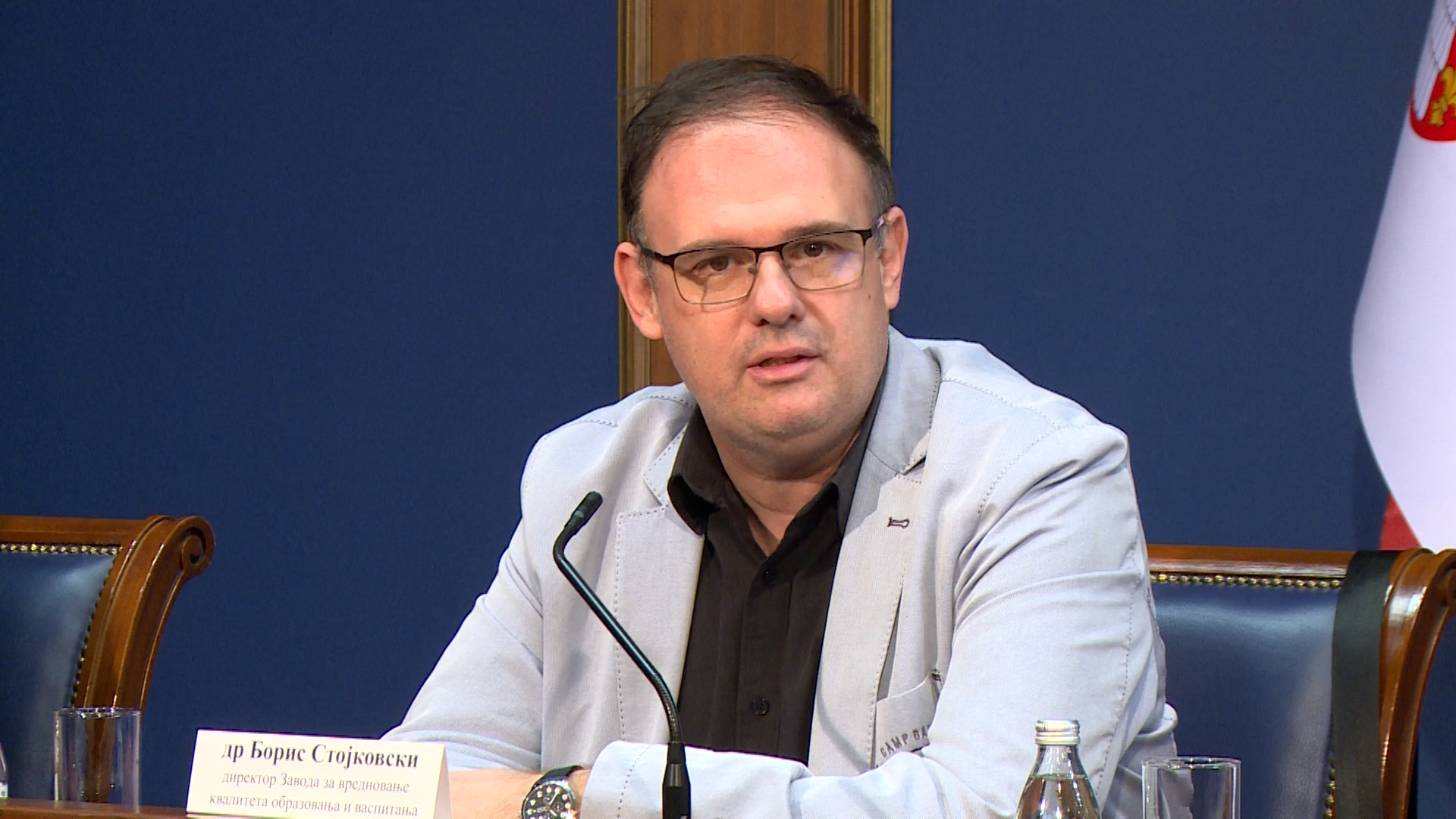 Beograd, Boris Stojkovski direktor Zavoda za vrednovanje kvaliteta obrazovanja i vaspitanja, o ulozenim naporima za ostvarivanje ispita Beograd, Boris Stojkovski direktor Zavoda za vrednovanje kvaliteta obrazovanja i vaspitanja, o ulozenim naporima za ostvarivanje ispita